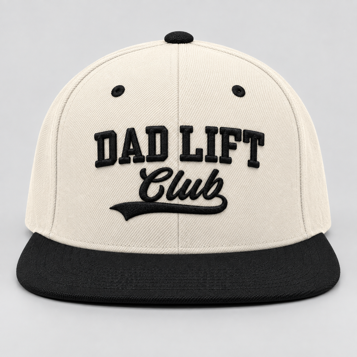 Dad Lift Club Snapback Hat