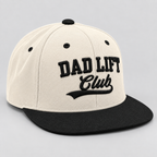 Dad Lift Club Snapback Hat