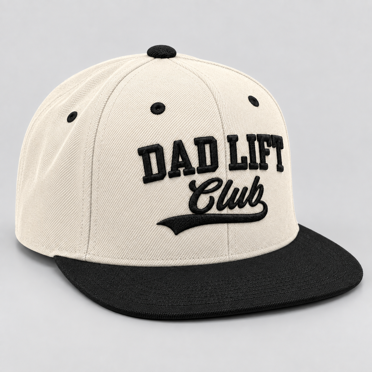 Dad Lift Club Snapback Hat