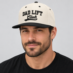 Dad Lift Club Snapback Hat