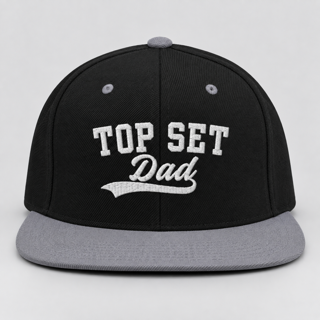 Top Set Dad Snapback Hat