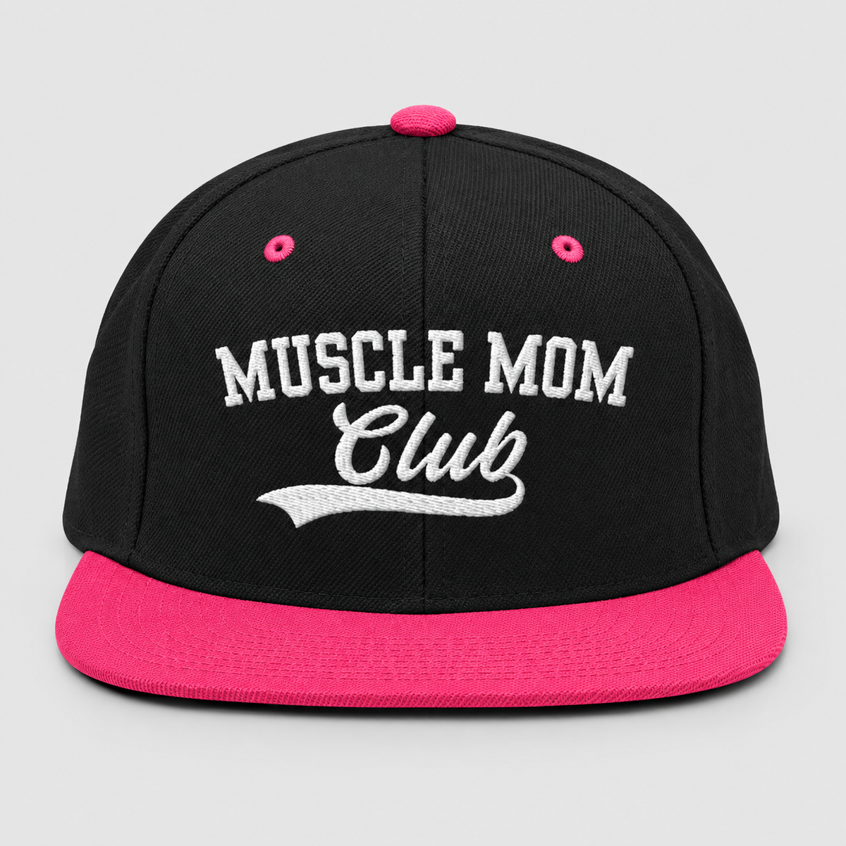 Muscle Mom Club Snapback Hat