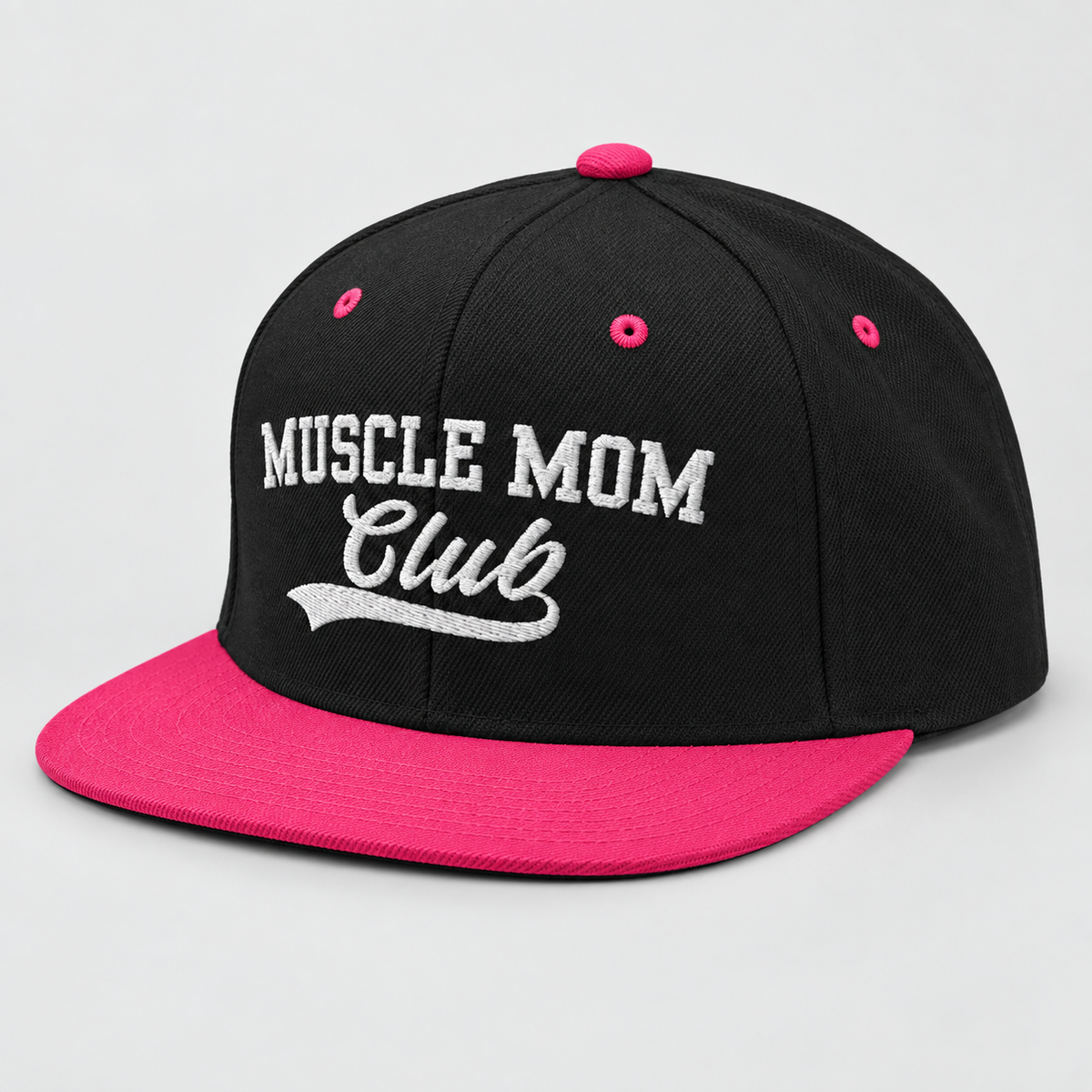 Muscle Mom Club Snapback Hat