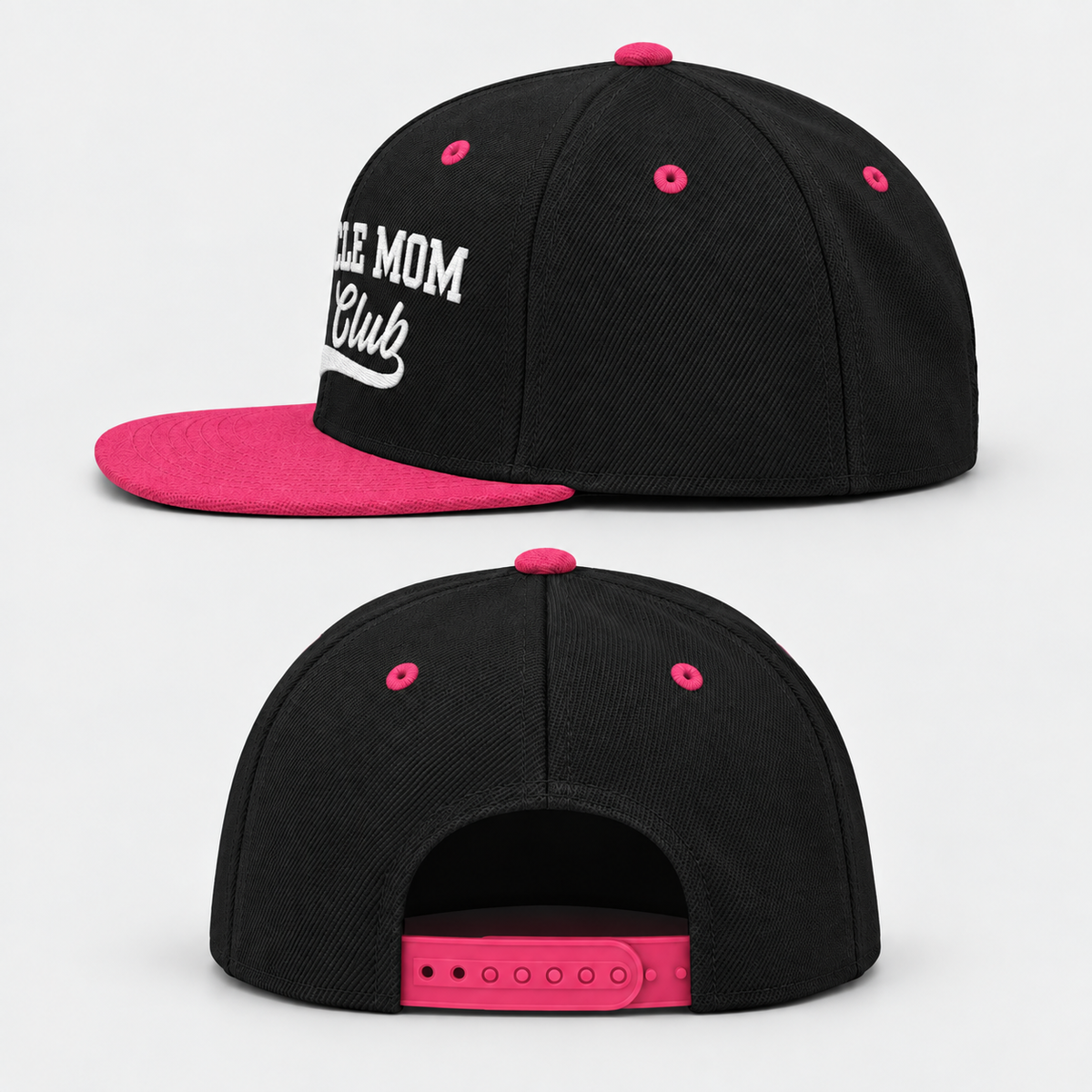 Muscle Mom Club Snapback Hat