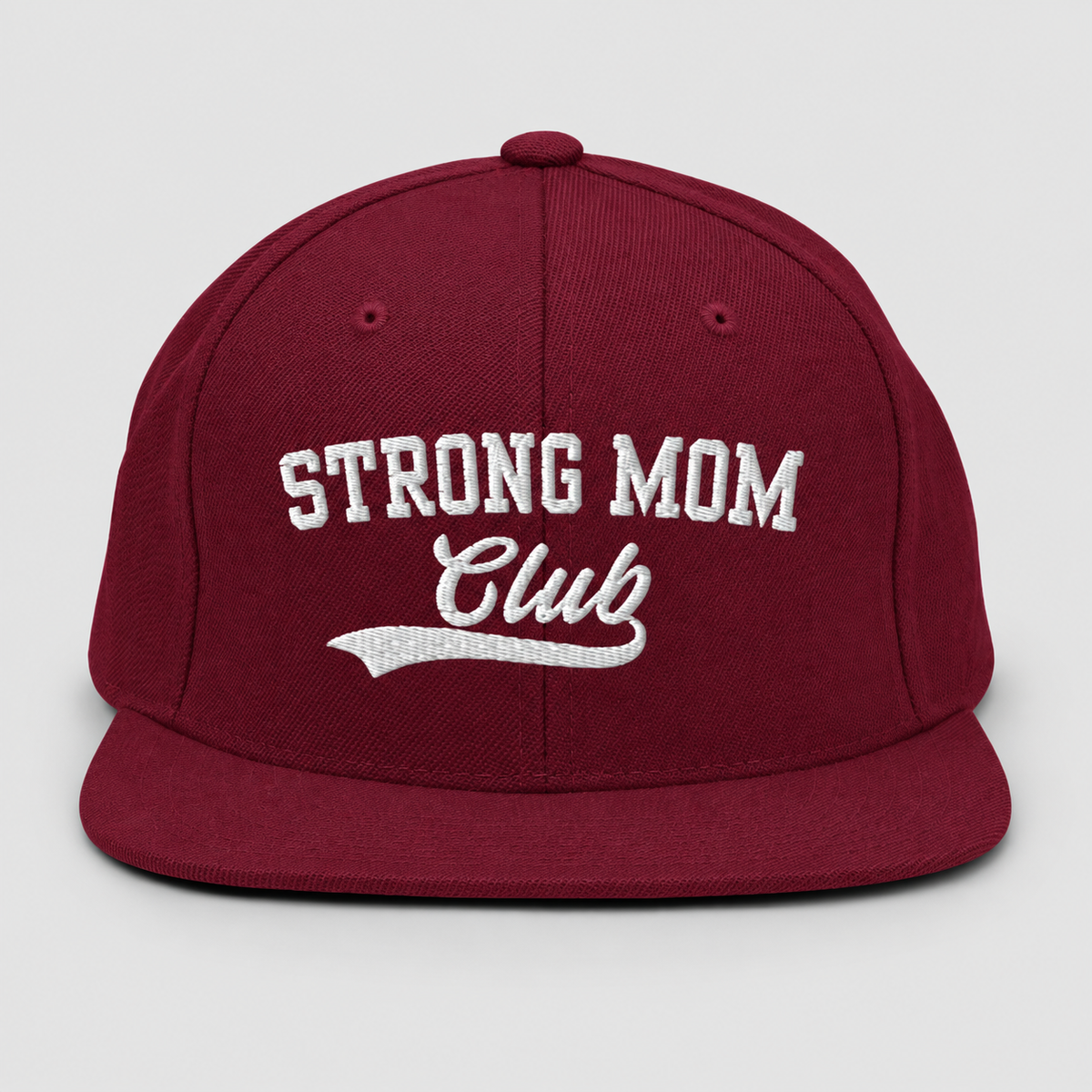 Strong Mom Club Snapback Hat
