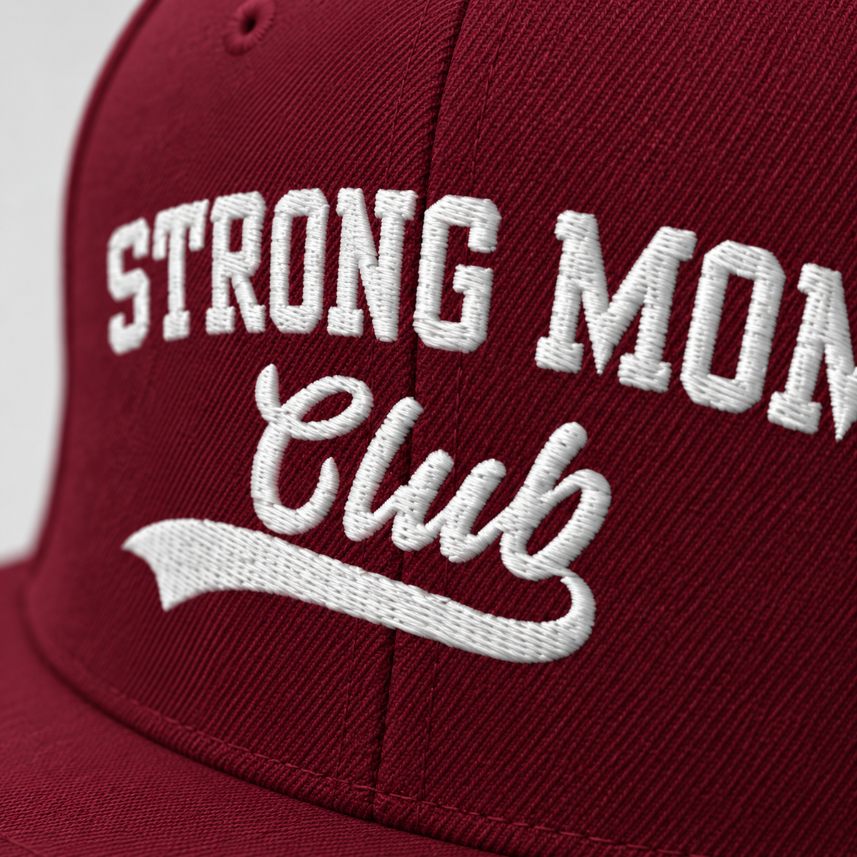 Strong Mom Club Snapback Hat