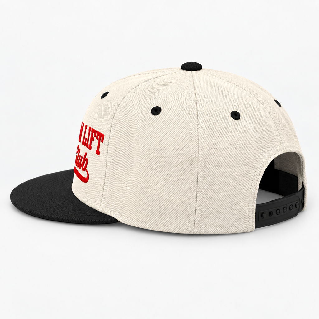 Mom Lift Club Snapback Hat