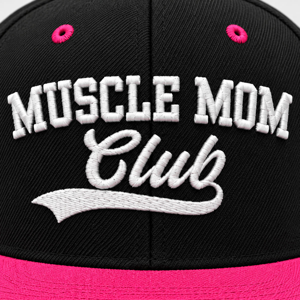 Muscle Mom Club Snapback Hat